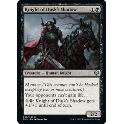 画像1: 【ENG】暮影の騎士/Knight of Dusk's Shadow[MTG_DMU_096U]