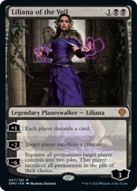 【ENG】ヴェールのリリアナ/Liliana of the Veil[MTG_DMU_097M]