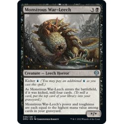 画像1: 【ENG】怪物的戦ヒル/Monstrous War-Leech[MTG_DMU_098U]