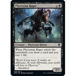 画像1: 【ENG】ファイレクシアの憤怒鬼/Phyrexian Rager[MTG_DMU_099C]