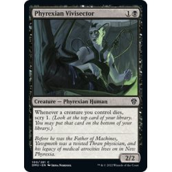 画像1: 【ENG】ファイレクシアの生体解剖者/Phyrexian Vivisector[MTG_DMU_100C]