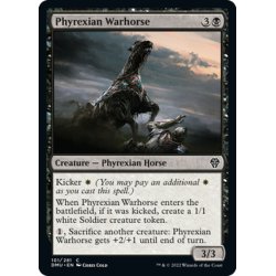 画像1: 【ENG】ファイレクシアの軍馬/Phyrexian Warhorse[MTG_DMU_101C]