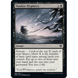 画像1: 【ENG】影の予言/Shadow Prophecy[MTG_DMU_105C]