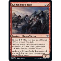 画像1: 【ENG】ケルドの急襲隊/Keldon Strike Team[MTG_DMU_136C]