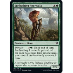 画像1: 【ENG】日光浴するルートワラ/Sunbathing Rootwalla[MTG_DMU_181C]