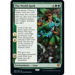 画像1: 【ENG】世界呪文/The World Spell[MTG_DMU_189M]