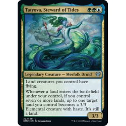 画像1: 【ENG】潮に仕えるもの、タトヨヴァ/Tatyova, Steward of Tides[MTG_DMU_222U]