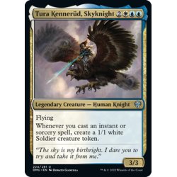 画像1: 【ENG】空騎士、トゥーラ・ケネルッド/Tura Kenner?d, Skyknight[MTG_DMU_224U]