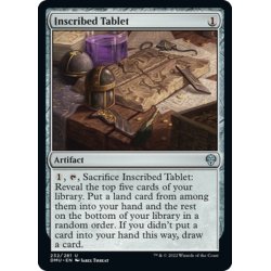 画像1: 【ENG】刻まれたタブレット/Inscribed Tablet[MTG_DMU_232U]