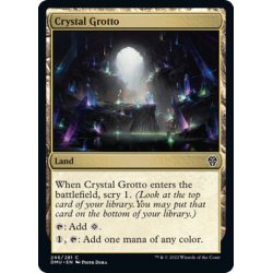 画像1: 【ENG】水晶の岩屋/Crystal Grotto[MTG_DMU_246C]