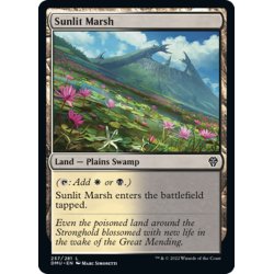 画像1: 【ENG】日向の湿地/Sunlit Marsh[MTG_DMU_257C]