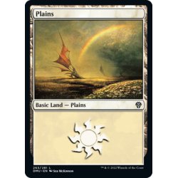 画像1: 【ENG】平地/Plains[MTG_DMU_263L]