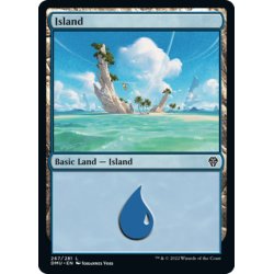 画像1: 【ENG】島/Island[MTG_DMU_267L]