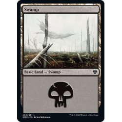 画像1: 【ENG】沼/Swamp[MTG_DMU_268L]