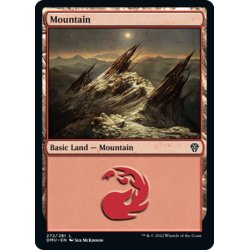 画像1: 【ENG】山/Mountain[MTG_DMU_272L]