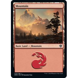 画像1: 【ENG】山/Mountain[MTG_DMU_273L]