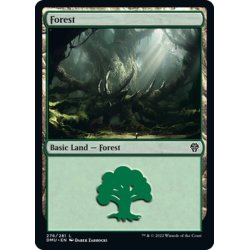 画像1: 【ENG】森/Forest[MTG_DMU_276L]