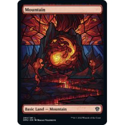 画像1: 【ENG】山/Mountain[MTG_DMU_280L]