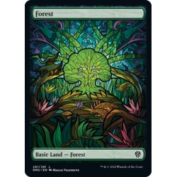 画像1: 【ENG】森/Forest[MTG_DMU_281L]