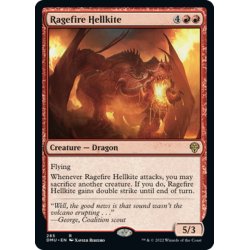 画像1: 【ENG】怒り火のヘルカイト/Ragefire Hellkite[MTG_DMU_285R]