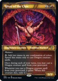 【ENG】★Foil★爪のライヴァズ/Rivaz of the Claw[MTG_DMU_314R]