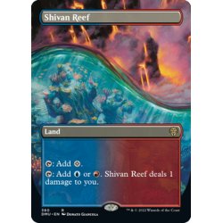 画像1: 【ENG】シヴの浅瀬/Shivan Reef[MTG_DMU_380R]