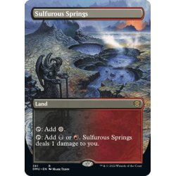 画像1: 【ENG】硫黄泉/Sulfurous Springs[MTG_DMU_381R]