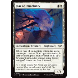 画像1: 【ENG】硬直への恐怖/Fear of Immobility [MTG_DSK_0010_C]