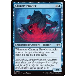 画像1: 【ENG】粘ついた不審獣/Clammy Prowler [MTG_DSK_0045_C]