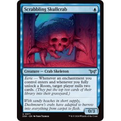 画像1: 【ENG】掻き回す頭蓋蟹/Scrabbling Skullcrab [MTG_DSK_0071_U]