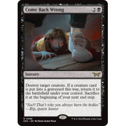 画像1: 【ENG】望まれぬ復活/Come Back Wrong[MTG_DSK_0086_R]