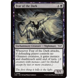 画像1: 【ENG】闇への恐怖/Fear of the Dark [MTG_DSK_0098_C]