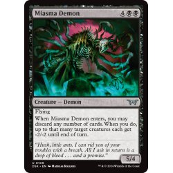 画像1: 【ENG】瘴気の悪魔/Miasma Demon [MTG_DSK_0109_U]