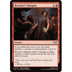 画像1: 【ENG】裏切り者の駆け引き/Betrayer's Bargain [MTG_DSK_0126_U]