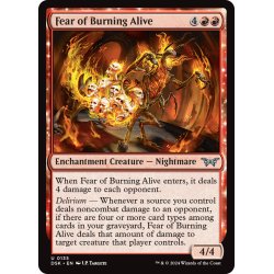 画像1: 【ENG】焼殺への恐怖/Fear of Burning Alive [MTG_DSK_0135_U]