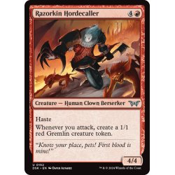 画像1: 【ENG】剃刀族の群れ呼び/Razorkin Hordecaller [MTG_DSK_0152_U]