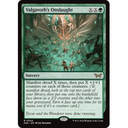 画像1: 【ENG】ヴァルガヴォスの猛攻/Valgavoth's Onslaught [MTG_DSK_0204_R]