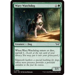 画像1: 【ENG】用心深い番犬/Wary Watchdog [MTG_DSK_0206_C]