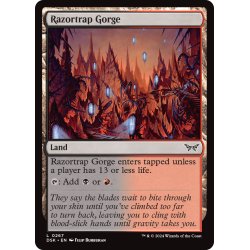 画像1: 【ENG】剃刀罠の山峡/Razortrap Gorge [MTG_DSK_0267_C]