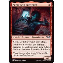 画像1: 【ENG】逃げ足速い生存主義者、ノリン/Norin, Swift Survivalist[MTG_DSK_0297_U]