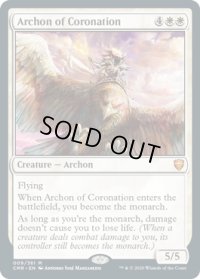 【ENG】戴冠のアルコン/Archon of Coronation[MTG_CMR_009M]