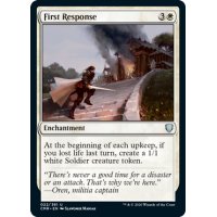 【ENG】初期対応/First Response[MTG_CMR_022U]