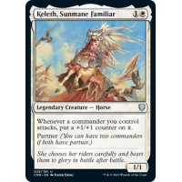 【ENG】陽光たてがみの使い魔、ケレス/Keleth, Sunmane Familiar[MTG_CMR_028U]