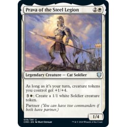 画像1: 【ENG】鋼軍団のプラヴァ/Prava of the Steel Legion[MTG_CMR_038U]