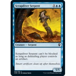 画像1: 【ENG】屑鉄潜りの海蛇/Scrapdiver Serpent[MTG_CMR_094C]