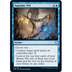 画像1: 【ENG】至高の意志/Supreme Will[MTG_CMR_102U]