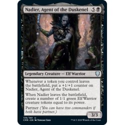 画像1: 【ENG】ダスキネルの工作員、ネイディア/Nadier, Agent of the Duskenel[MTG_CMR_135U]