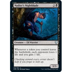 画像1: 【ENG】ネイディアの夜刃/Nadier's Nightblade[MTG_CMR_136U]