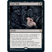 【ENG】ザットの意志/Szat's Will[MTG_CMR_152R]