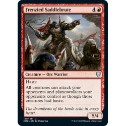 画像1: 【ENG】激情の鞍暴れ/Frenzied Saddlebrute[MTG_CMR_180U]